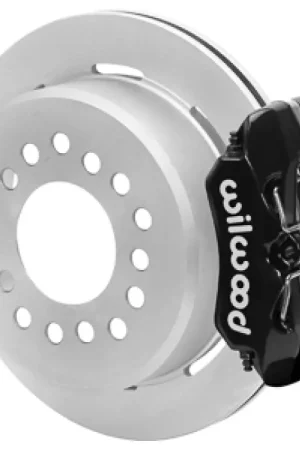 Buy Today Wilwood Chevy Monte Carlo Forged 4 Piston DynaPro Black Caliper HP32 VV Plain Rotor - 11.00x0.81