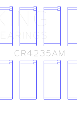 King Engine Bearings Hyundai 2.0L G4GC (Size +0.25mm) Con Rod Bearing Set Fresh Stock