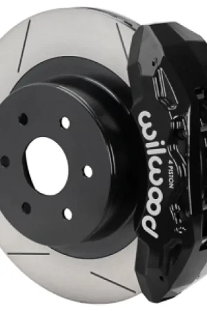 Factory Price Wilwood 99-18 Chevy Silverado/GMC Sierra 16x1.25 Slotted Rotor TX4R 4 Piston Rear Brake Kit