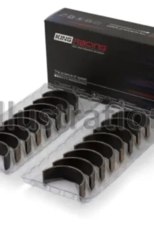 King GM 265CI 4.3L/283CI 4.7L/302CI 5.0L V8 (.001in) Tri-Metal Performance Rod Bearing Set Special Offer